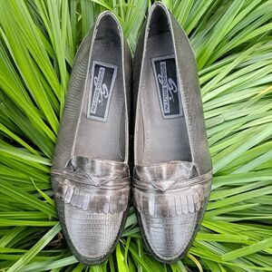Giorgio Brutini | Italian Leather Green Oxford Shoes 11